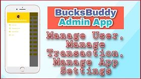 Thumbnail of BucksBuddy Admin App Best 2022 Android Studio Earning App | Android Studio Source Code | MakeEasy