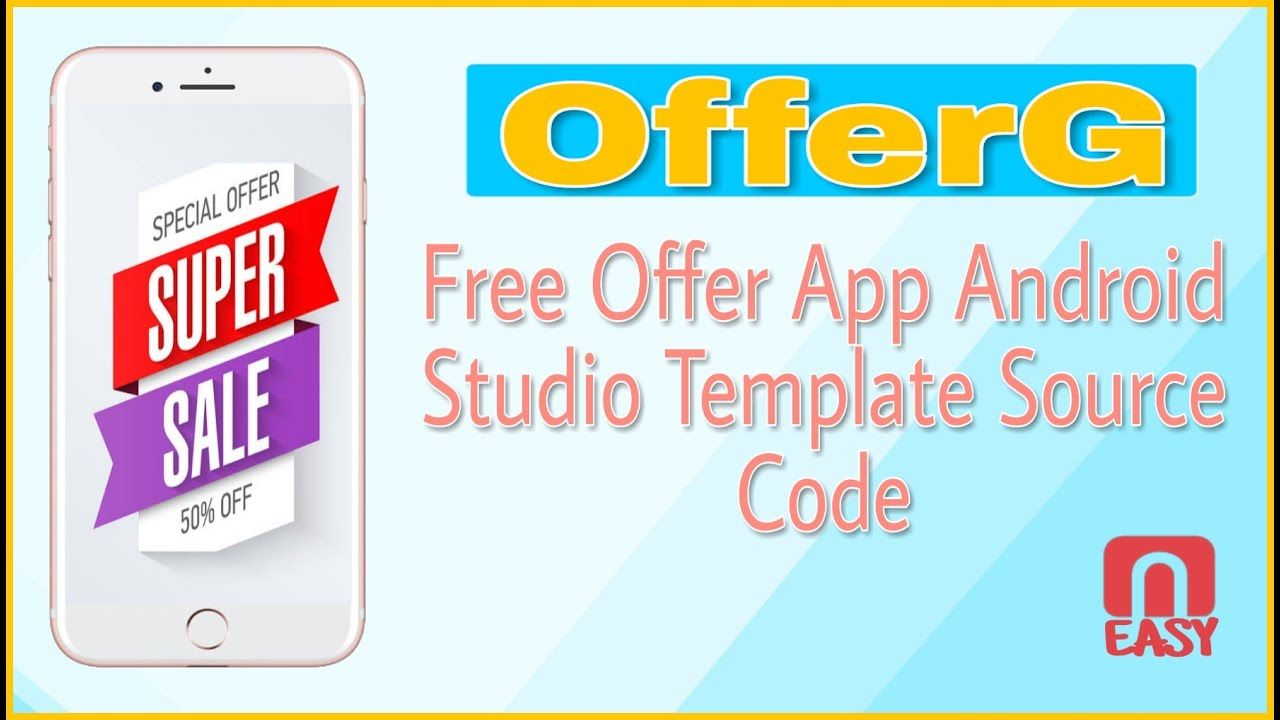 Thumbnail of Offer App Free Android Studio Source Code |  Android Studio Template | MakeEasy