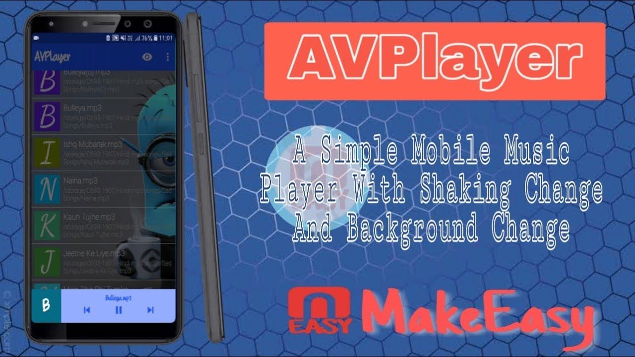 Thumbnail of AVPlayer a music player aia | For Kodular, Thunkable, App Inventor Platform | MakeEasy