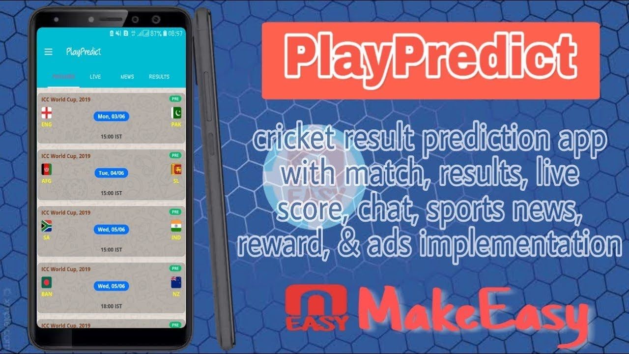 Thumbnail of PlayPredict Prediction App AIA | Kodular, Thunkable, App Inventor Platform | MakeEasy